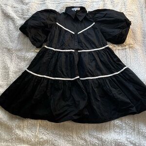Charming Black Woman’s Dress
